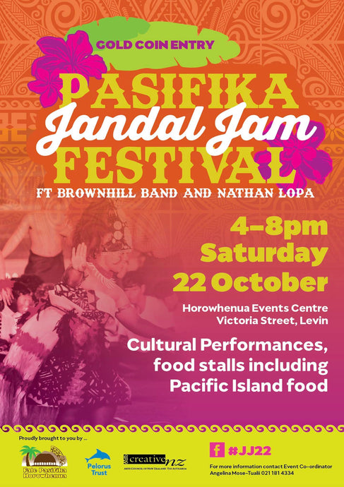 Pasifika Jandal Jam Festival - Saturday 22 October